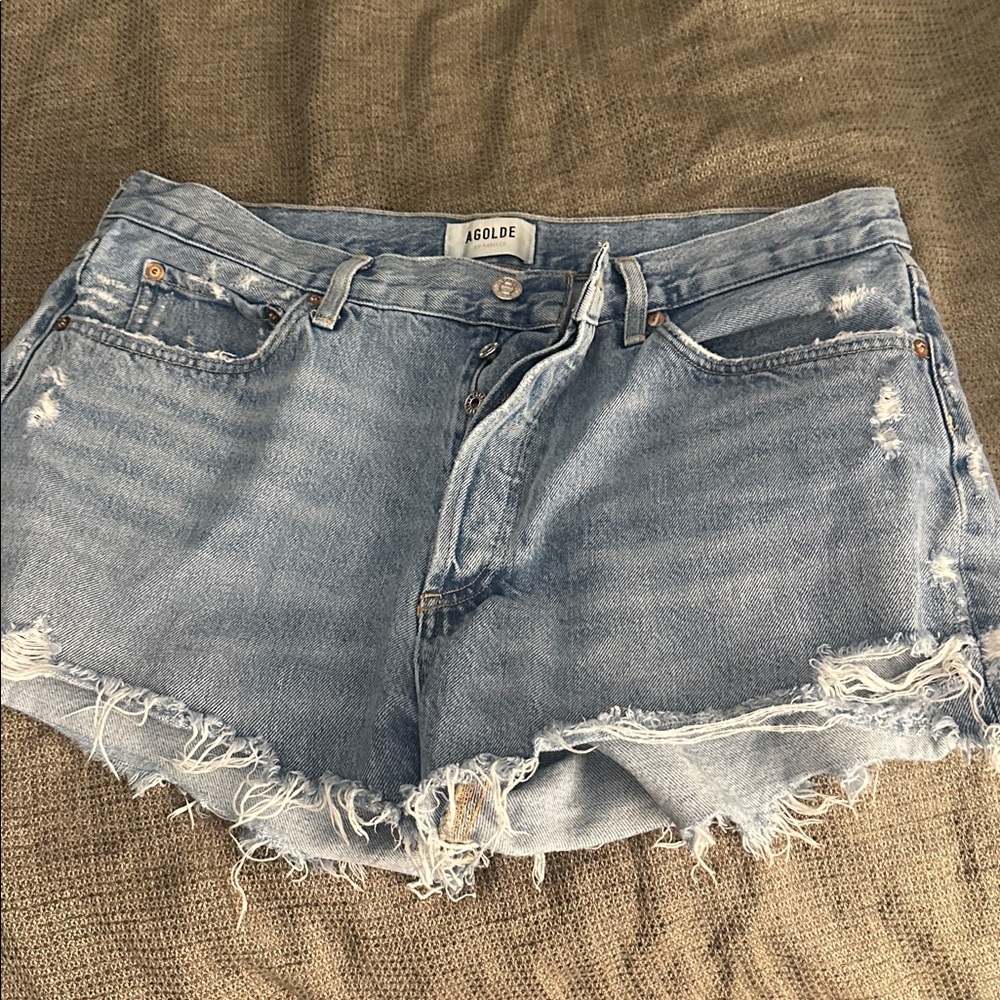 Agolde Parker Cutoff Shorts Swapmeet 31